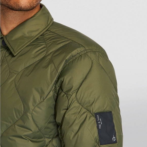 NEW⭐️ rag & bone Men's Padded Dane Shirt Jacket size XXL sold out online - Picture 6 of 14